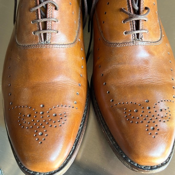 Allen Edmonds Weybridge Size 11 leather sole (original) men’s dress shoe main image 6
